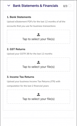 How to upload your business documents on the CreditEnable document portal - Step 4