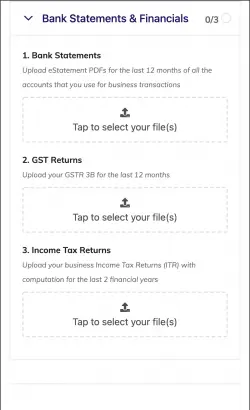 How to upload your business documents on the CreditEnable document portal - Step 4