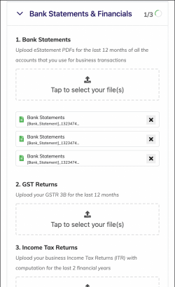 How to upload your business documents on the CreditEnable document portal - Step 3