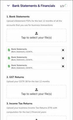 How to upload your business documents on the CreditEnable document portal - Step 3