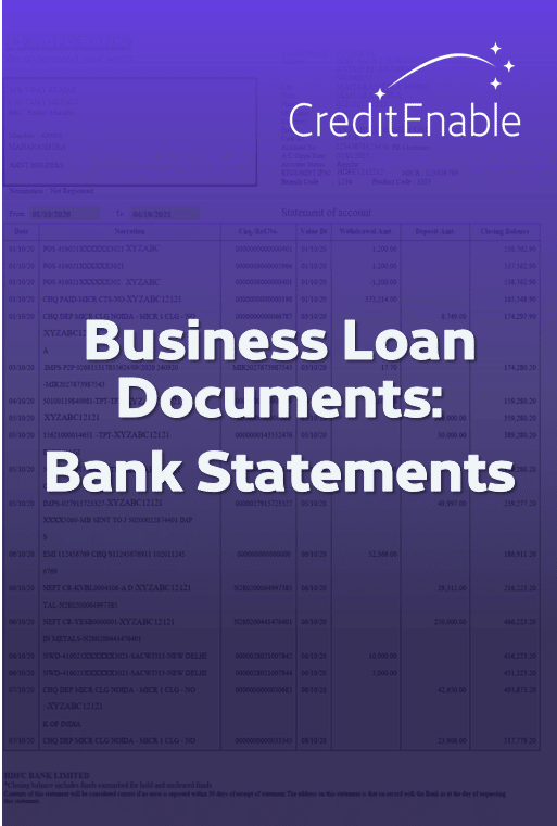 Business loan documents