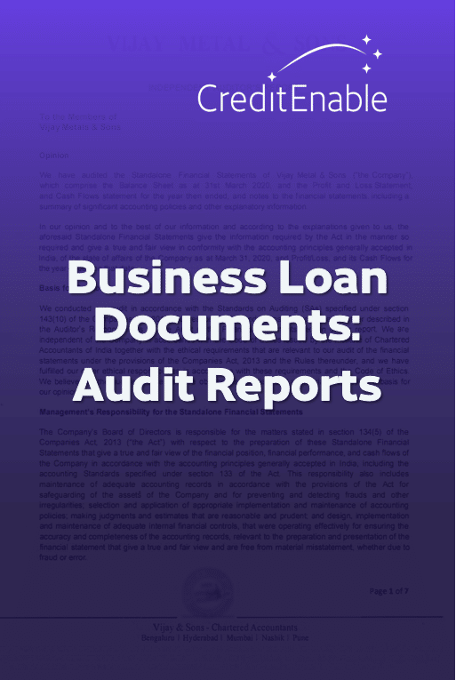 Business loan documents